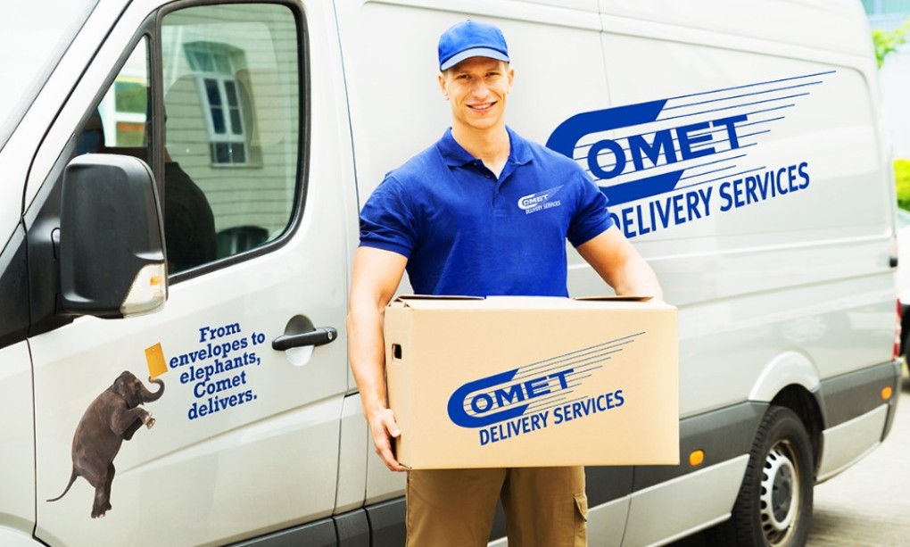 Comet Delivery courier
